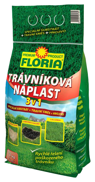 Floria trávniková náplasť 3 v 1 Floria trávniková náplasť 3 v 1